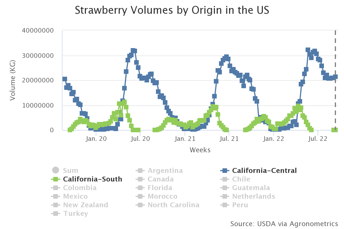 strawberry volumes by or
